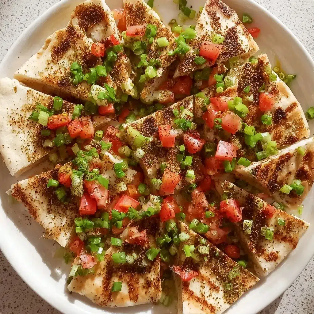 Garlic Pita Bread Bites Recipe - Recipe Image