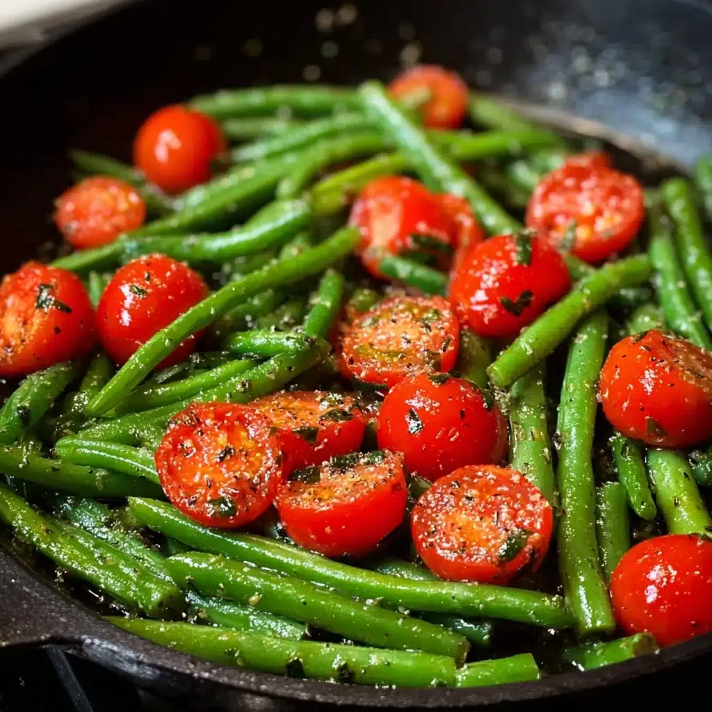 Green Beans with Cherry Tomatoes Recipe - Recipe Image