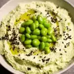 Cilantro Edamame Hummus Recipe
