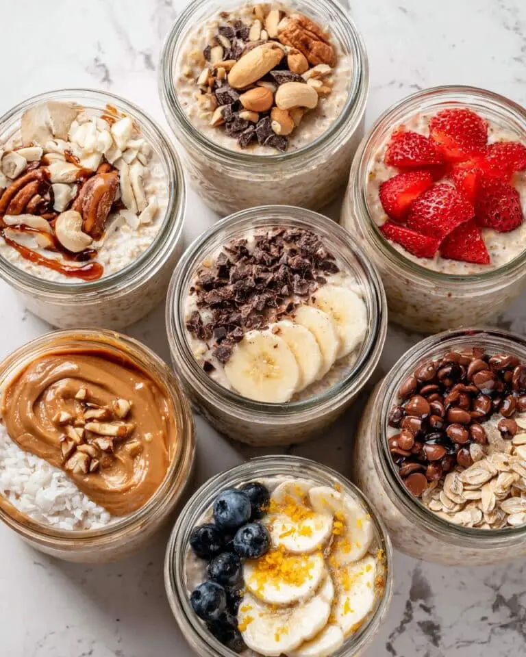 Healthy Overnight Oats Recipe (+ 8 Flavor Variations) Recipe