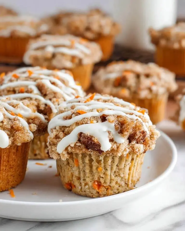 Cottage Cheese Carrot Cake Muffins Recipe