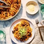 Gochujang Pasta with Eggplant Recipe