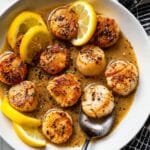 Lemon Garlic Scallops Recipe
