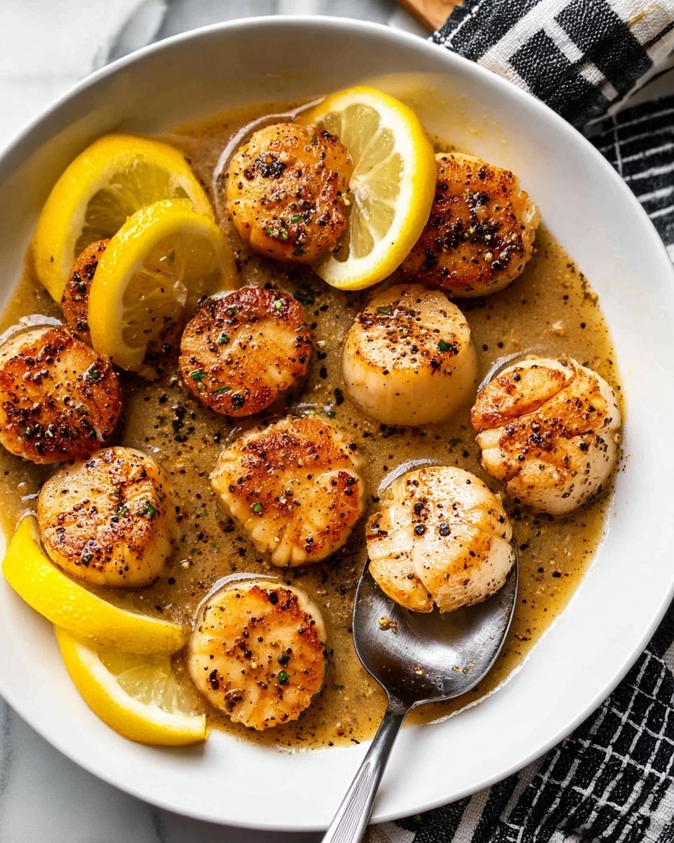 Lemon Garlic Scallops Quick Flavorful Seafood Delight