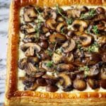 Crispy Mushroom Tart Recipe