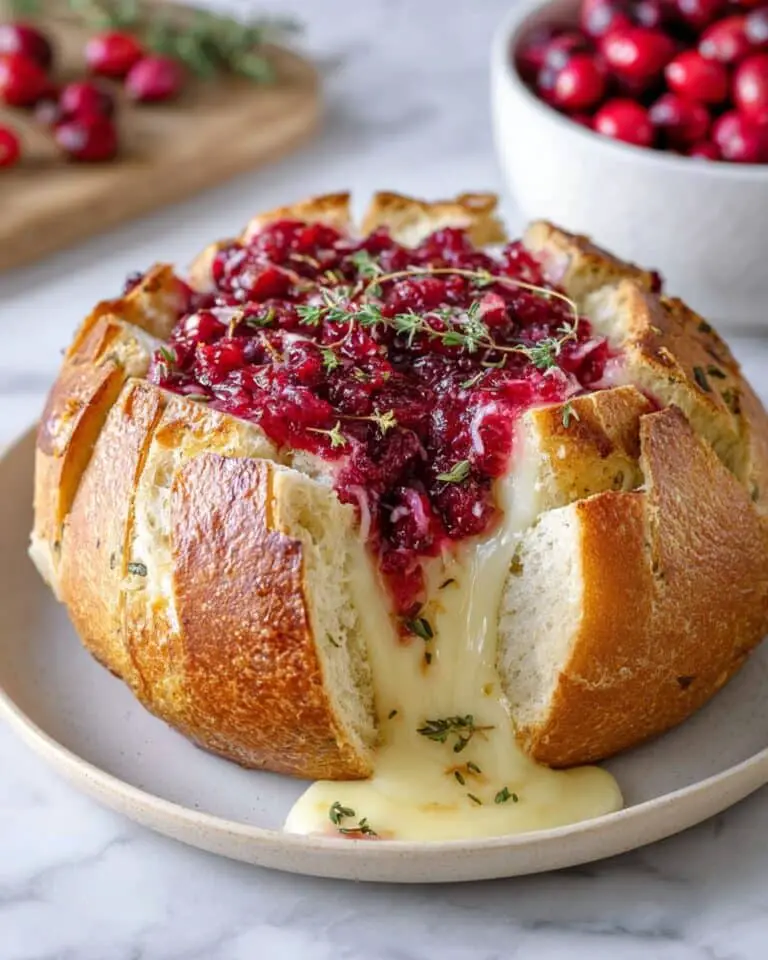 Cranberry Baked Brie Recipe