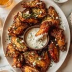 Crispy Garlic Butter Chicken Wings Recipe