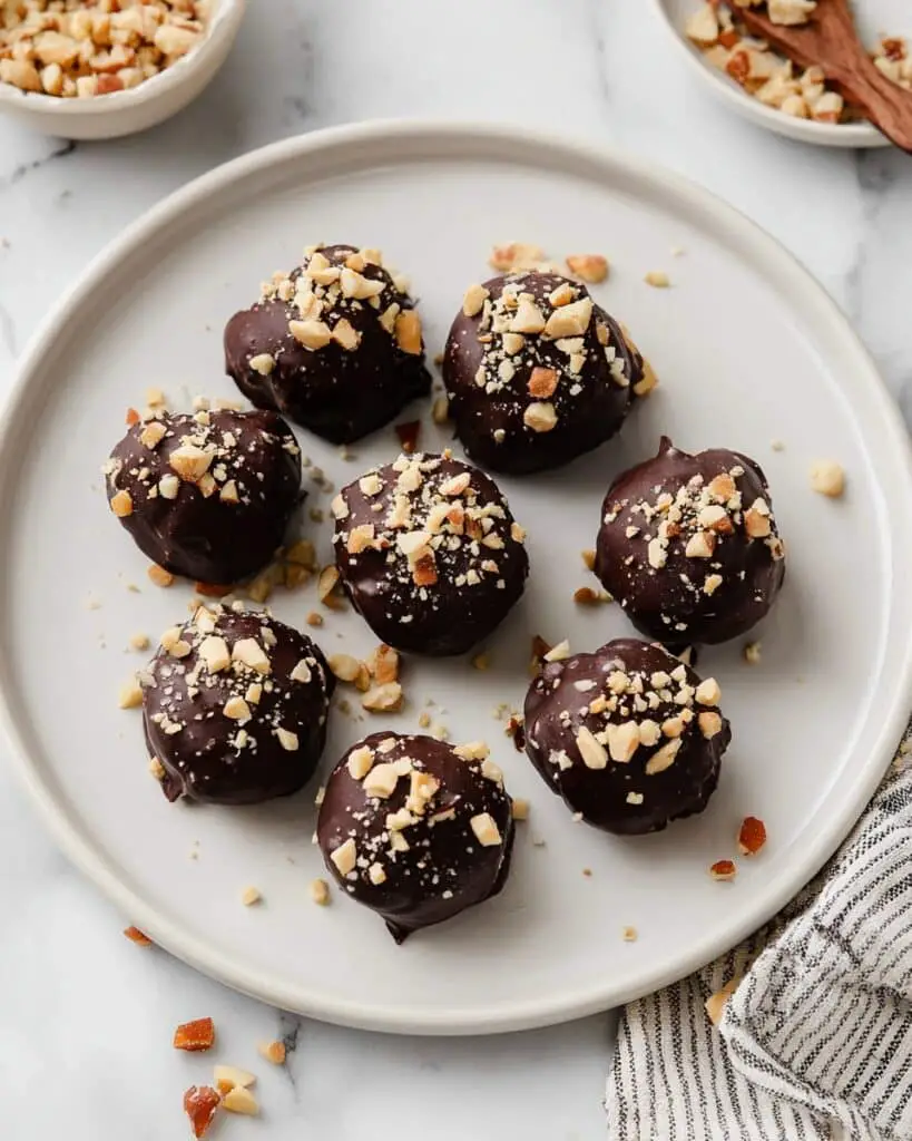 Almond Butter Chocolate Truffles Recipe