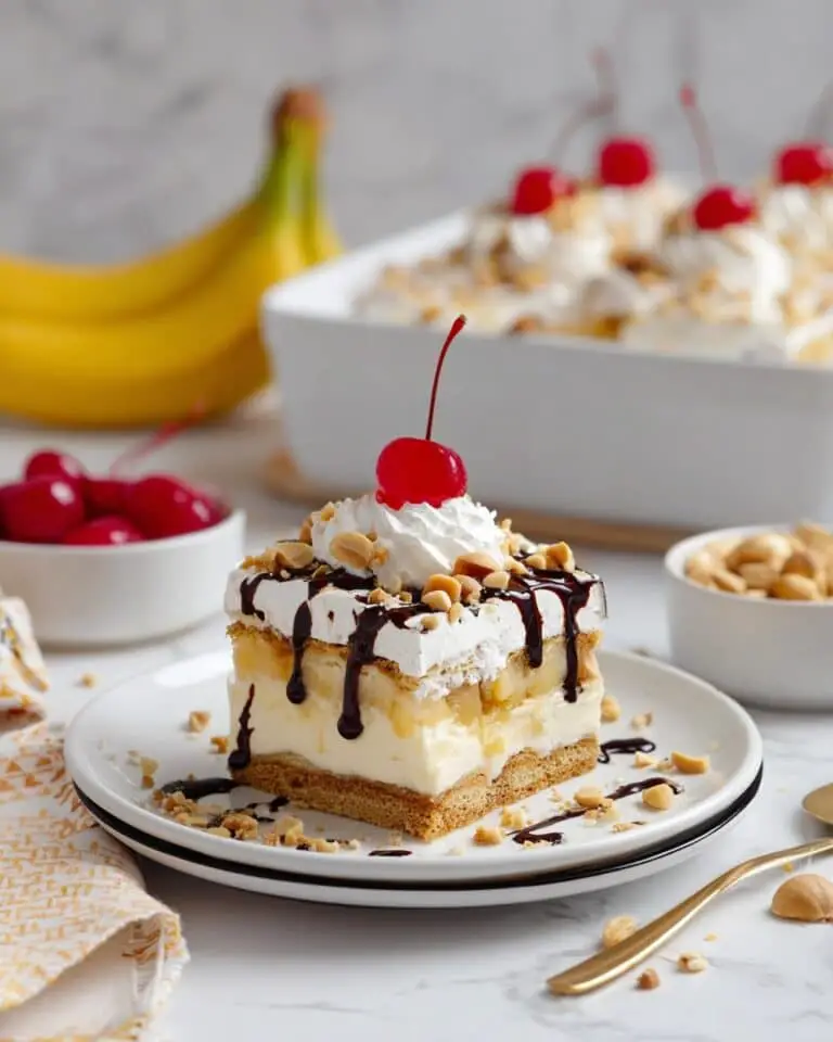 Banana Split Cake Recipe