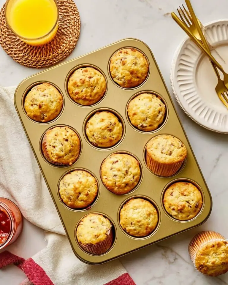 Homemade McGriddle Muffins (Sweet & Savory Breakfast) Recipe