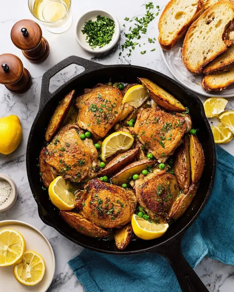 Chicken Vesuvio Recipe