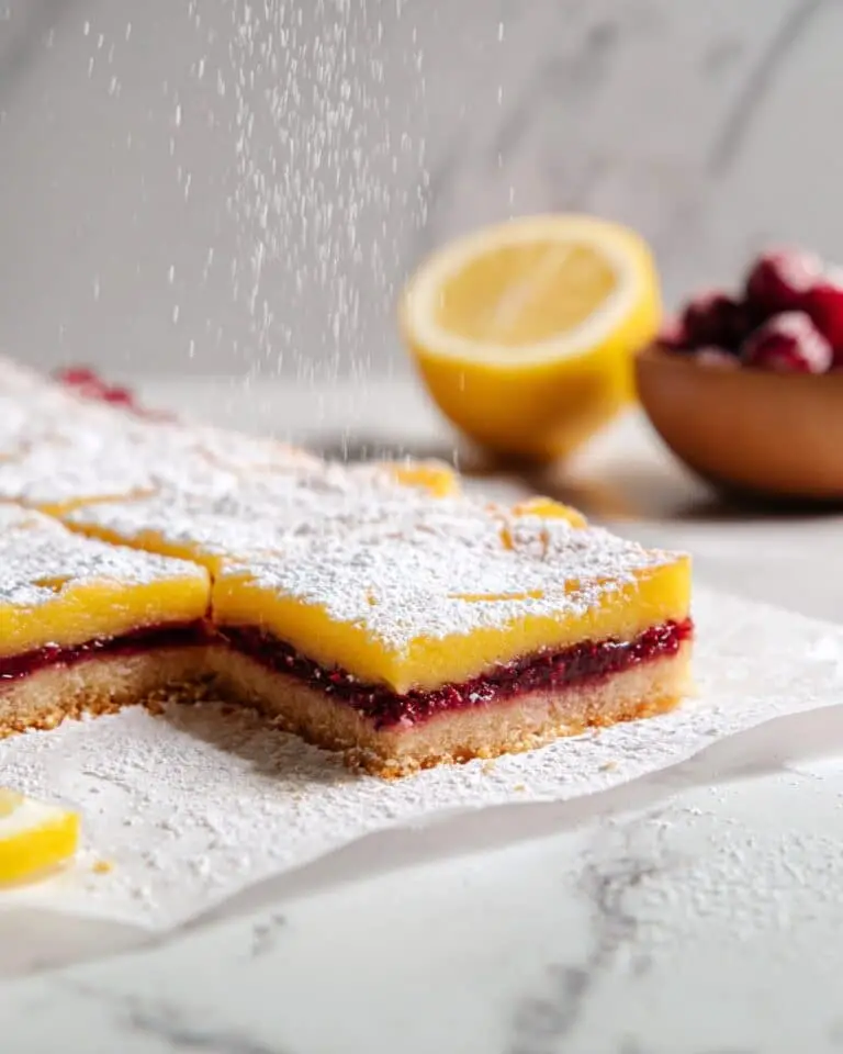 Cranberry-Lemon Bars Recipe