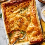 Seafood Pot Pie with Puff Pastry Recipe