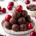 Chocolate Cherry Bliss Balls Recipe