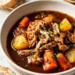 Slow Cooker Chicken Stew with Vegetables and Herbs Recipe
