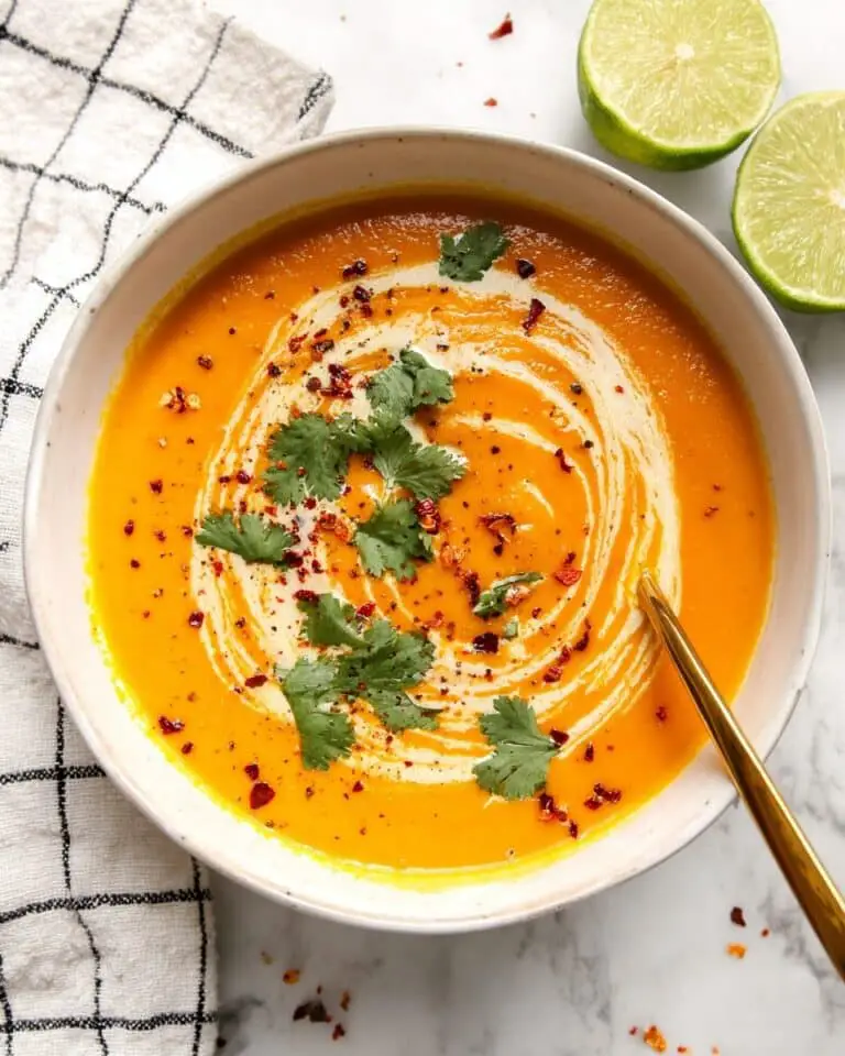 Carrot and Coriander Soup Recipe
