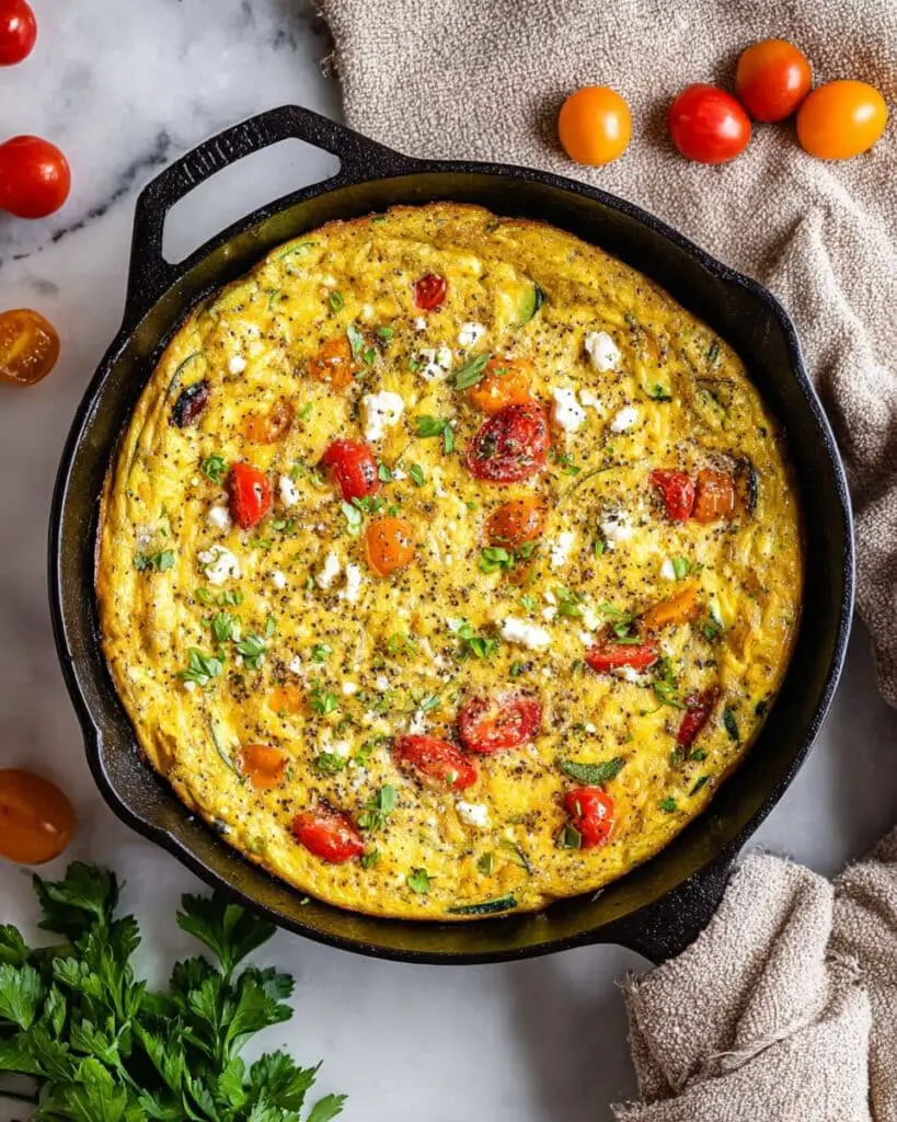 Summer Zucchini Frittata Recipe