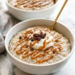 Coffee Overnight Oats with Date Caramel Recipe