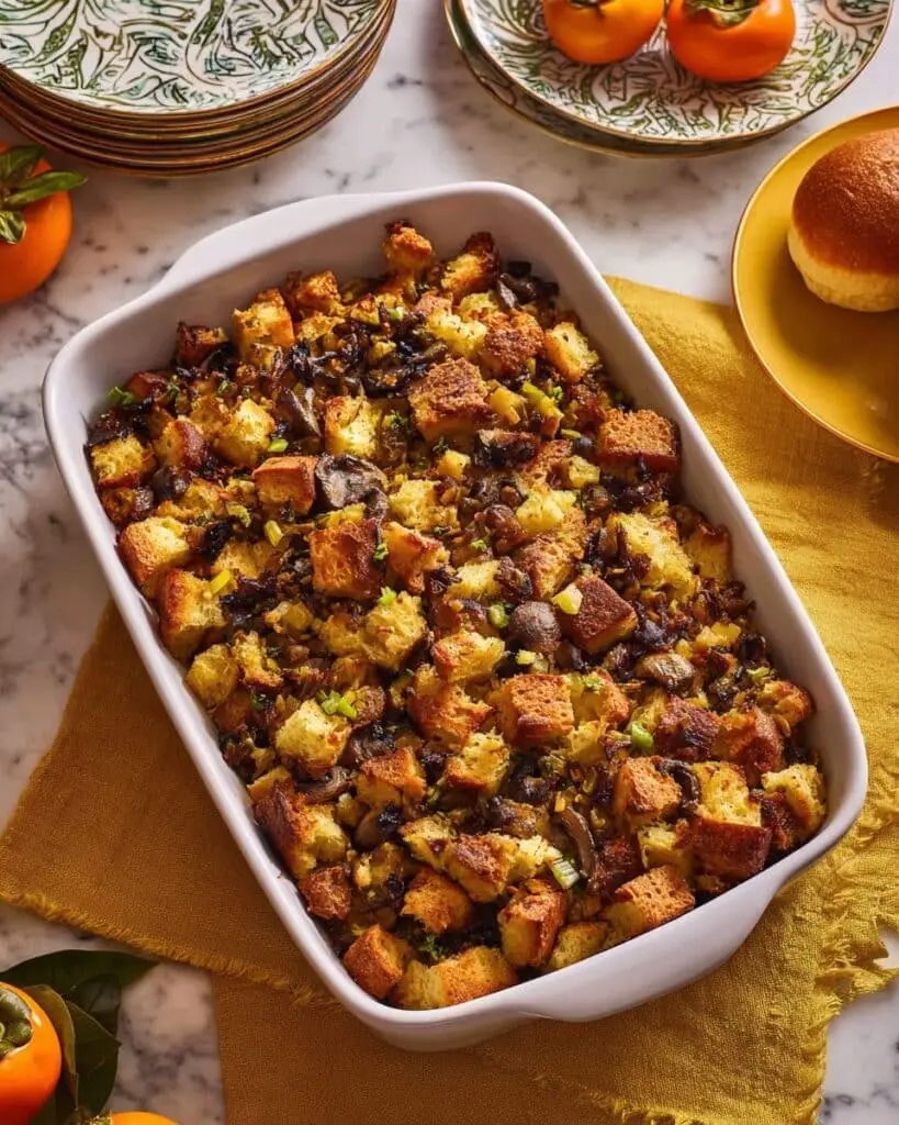 Wild Mushroom Stuffing Recipe