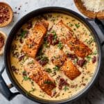 Marry Me Salmon with Sun-Dried Tomato Cream Sauce Recipe