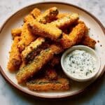Crispy Fried Zucchini Recipe