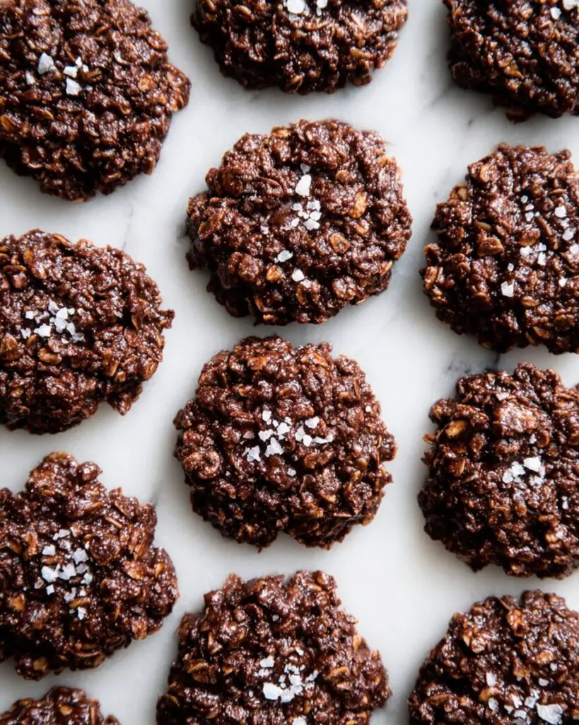 No-Bake Chocolate Oatmeal Peanut Butter Cookies Recipe