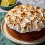 Limoncello Cake with Italian Meringue Recipe