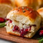 Easy Turkey and Cranberry Sliders with Hawaiian Rolls Recipe