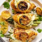 Asparagus Stuffed Chicken Breast with Honey Lime Recipe