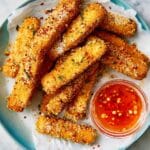 Air Fryer Halloumi Fries Recipe