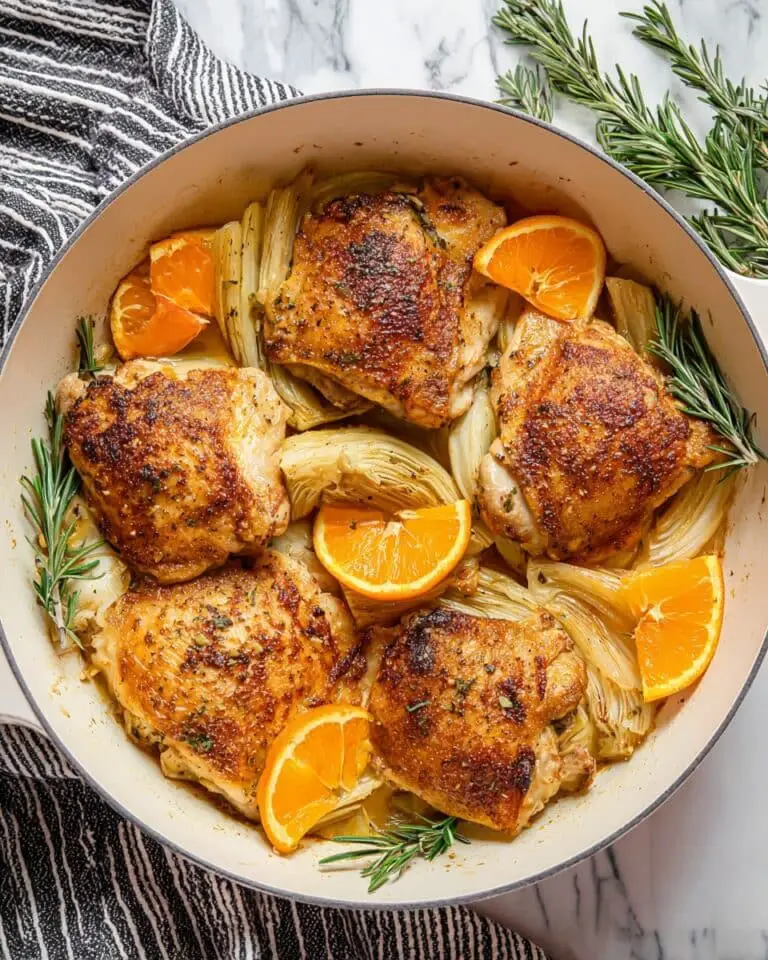 Fennel Orange Chicken Recipe