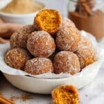 Mini Cinnamon Sugar Pumpkin Donut Muffins Recipe