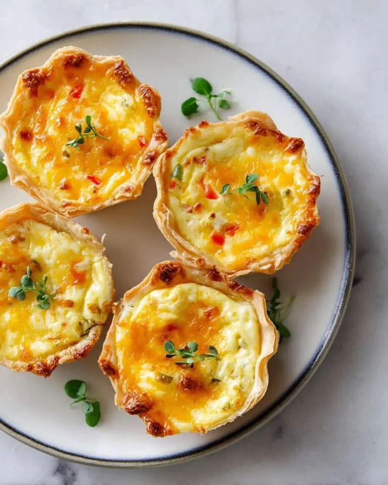 Mini Egg and Cheese Tortilla Cups Recipe