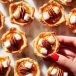 Sweet Potato Crescent Bites with Marshmallows and Pecans Recipe
