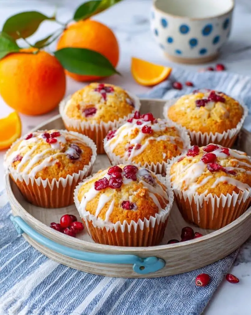 The Best Orange Cranberry Muffins Recipe