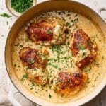 Creamy Mustard Chicken with Mustard Cream Sauce Recipe