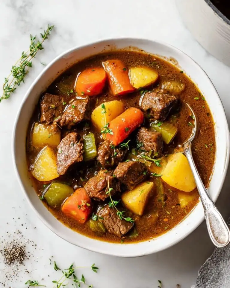 Apple Cider Beef Stew Recipe