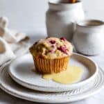 Cranberry Muffins with Orange Glaze Recipe