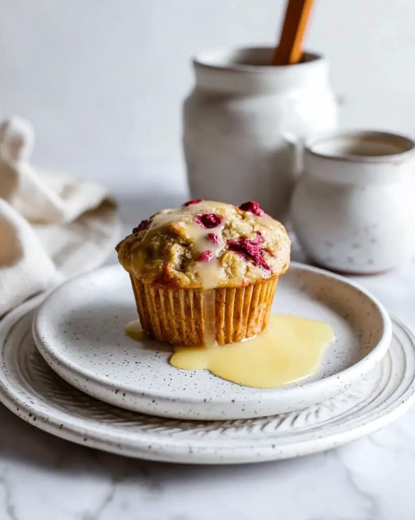 Cranberry Muffins with Orange Glaze Recipe