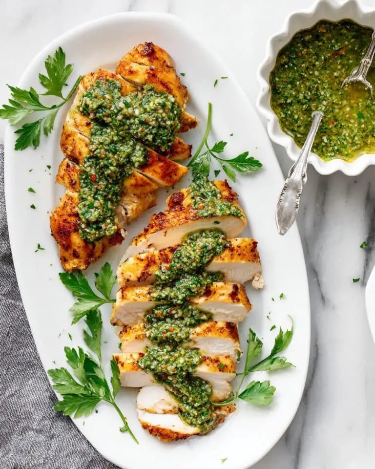 Grilled Chicken with Chimichurri Sauce Recipe
