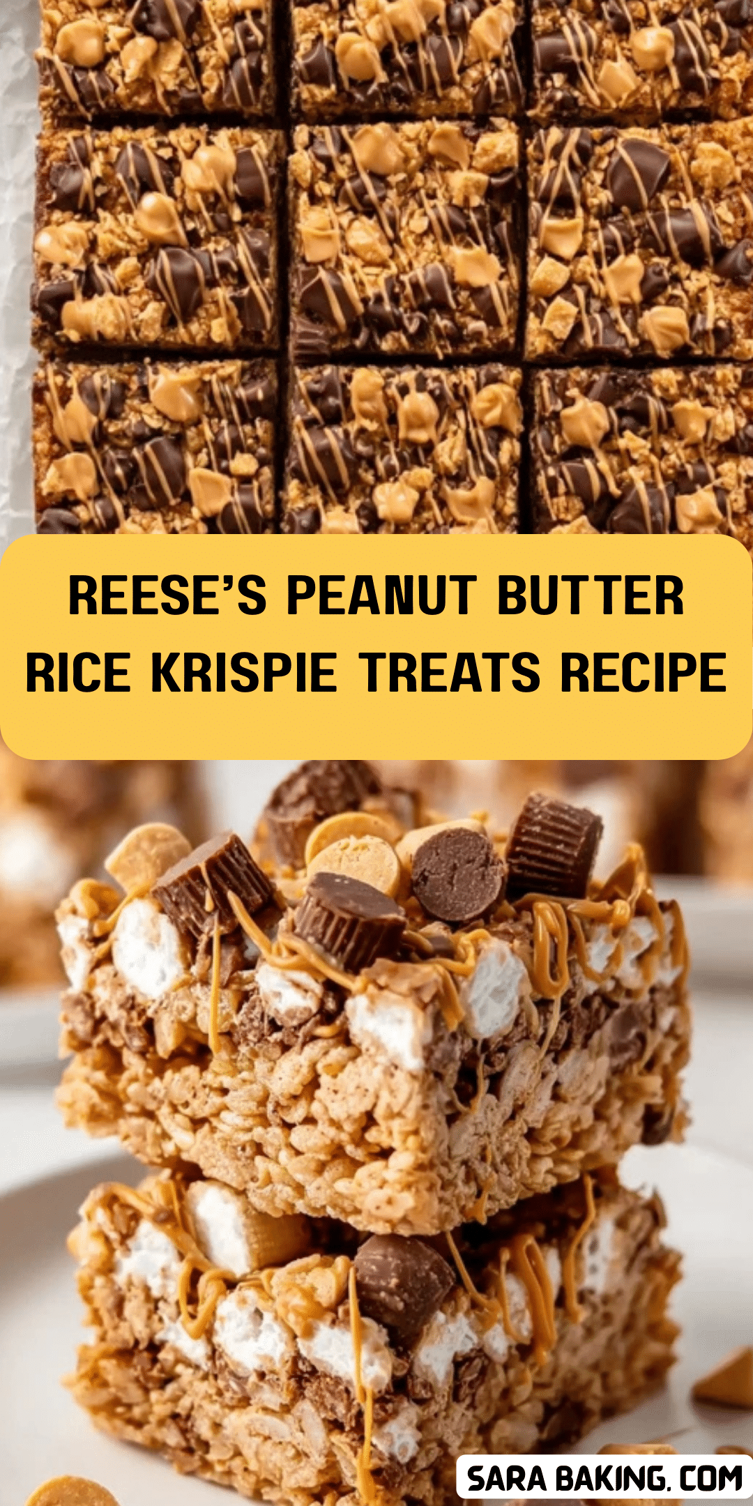 Reese’s Rice Krispie Treats: Irresistible Peanut Butter & Chocolate Delight