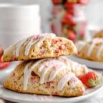 Strawberries & Cream Scones Recipe