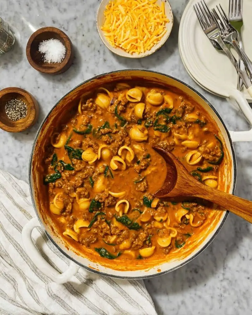 Easy One Pan Homemade Hamburger Helper Recipe