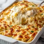 Creamy Chicken Alfredo Bake Casserole Recipe