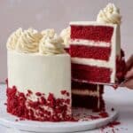 Red Velvet Cake with Cream Cheese Frosting Recipe
