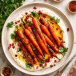 Spiced Roasted Carrots with Lemony Whipped Feta Recipe