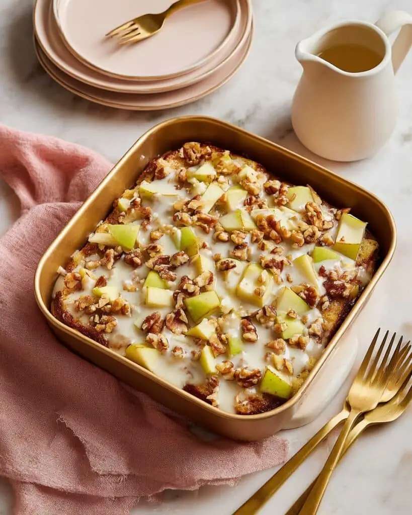 Shortcut Apple Pie Cinnamon Roll Bake Recipe