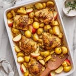 Sheet Pan Honey Dijon Crispy Chicken Recipe