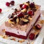 Cherry Chocolate Frozen Parfait Recipe