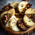 Cranberry and Pistachio Shortbread Recipe